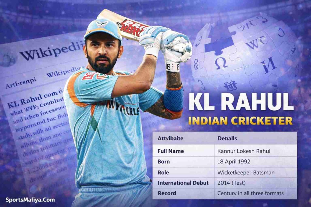 Indian Cricket Player - KL Rahul