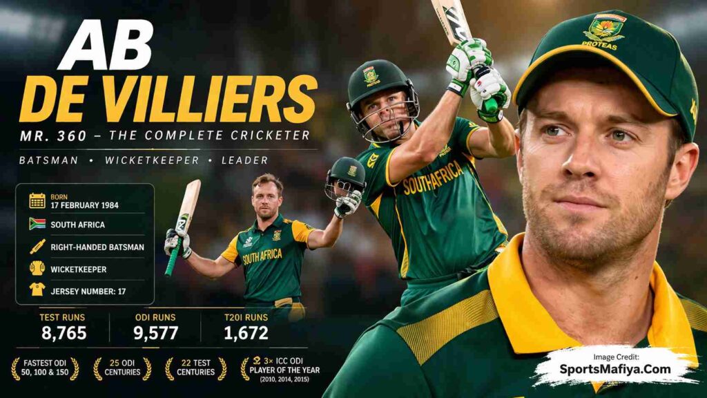 South African Cricket Player - AB de Villiers