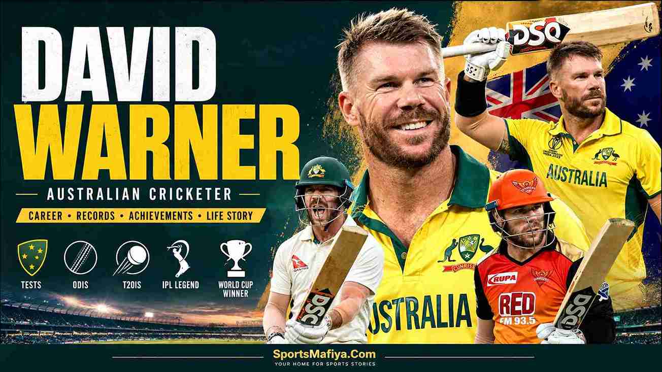 Australian Cricket Player - David Warner