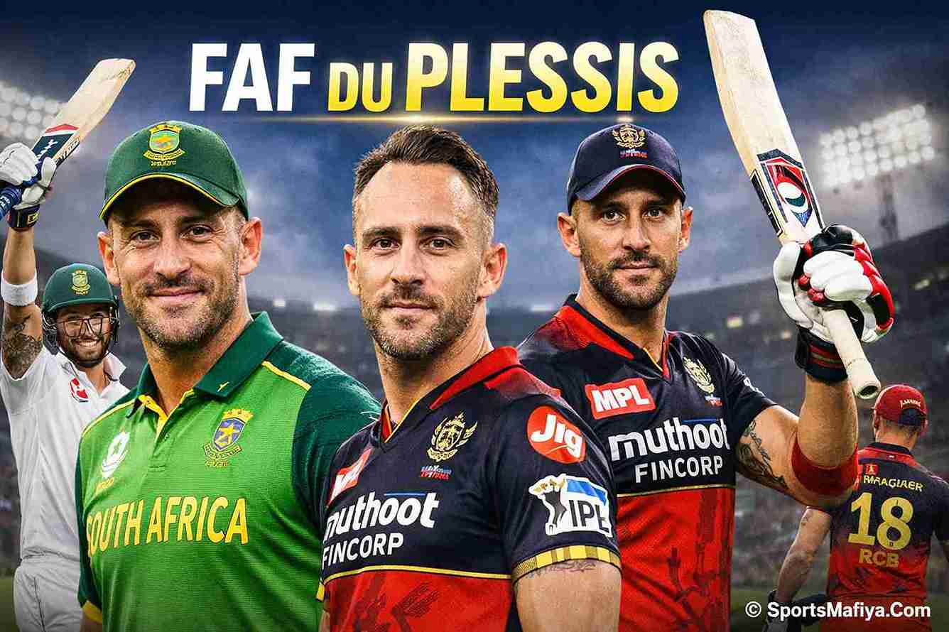South African Cricket Player - Faf du plessis