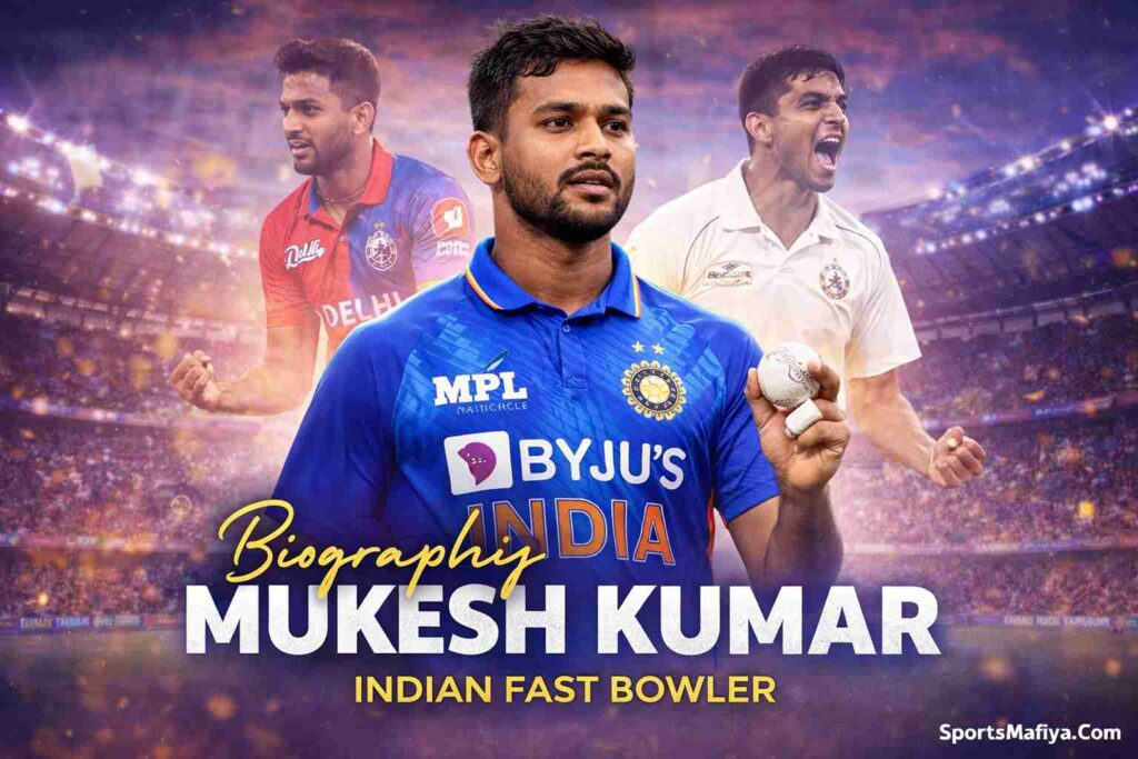 Indian Cricketer - Mukesh Kumar