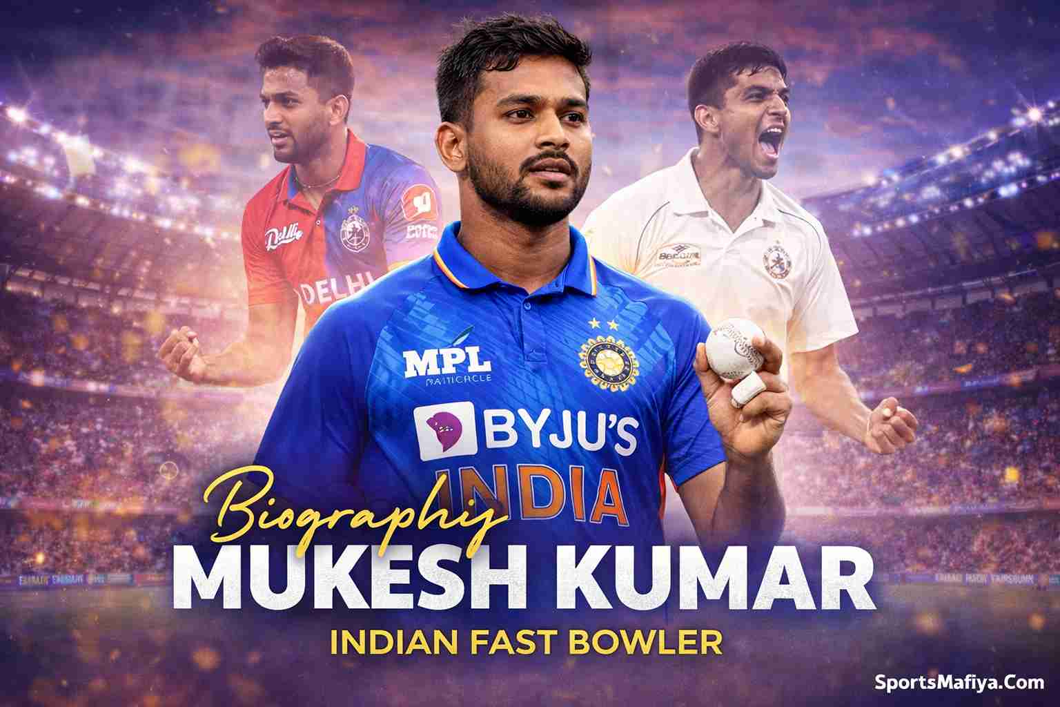 Indian Cricketer - Mukesh Kumar