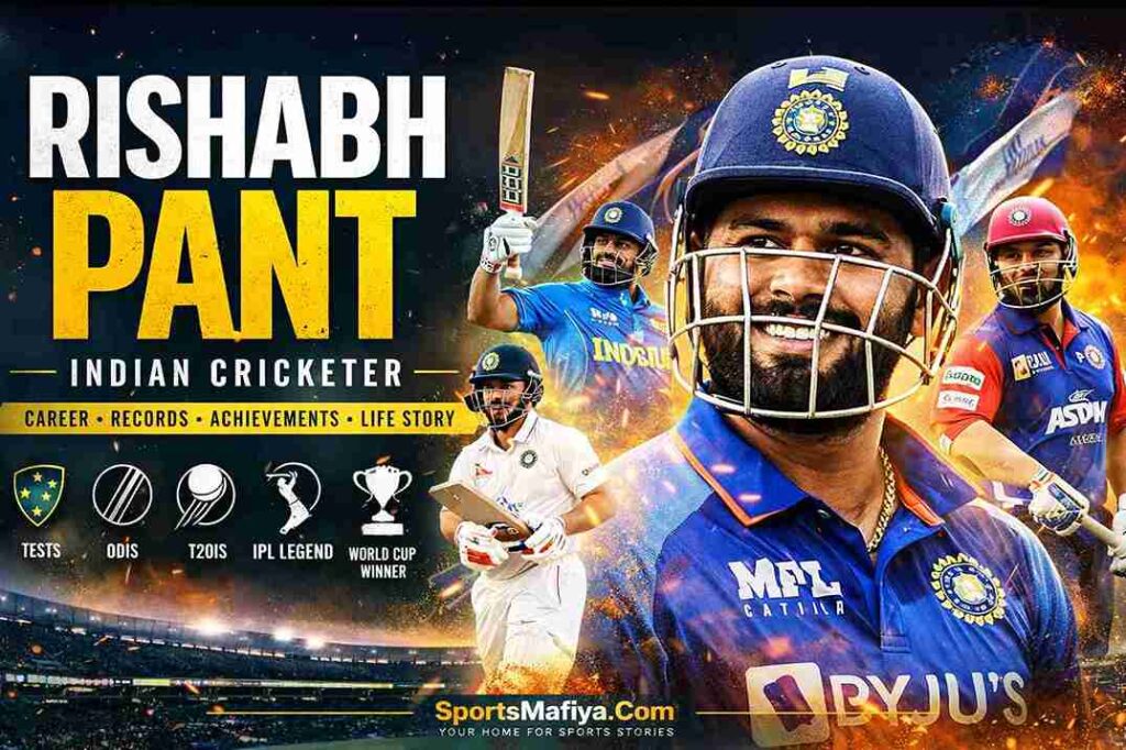 Indian Cricket Player - Rishabh Pant