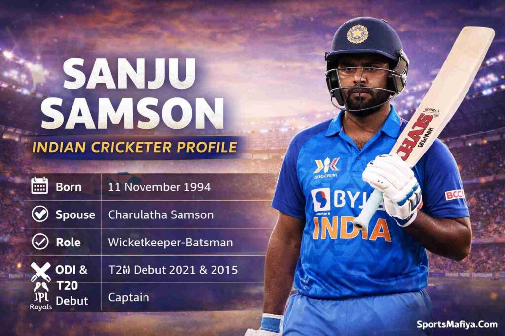 Sanju Samson - Indian Cricket Player