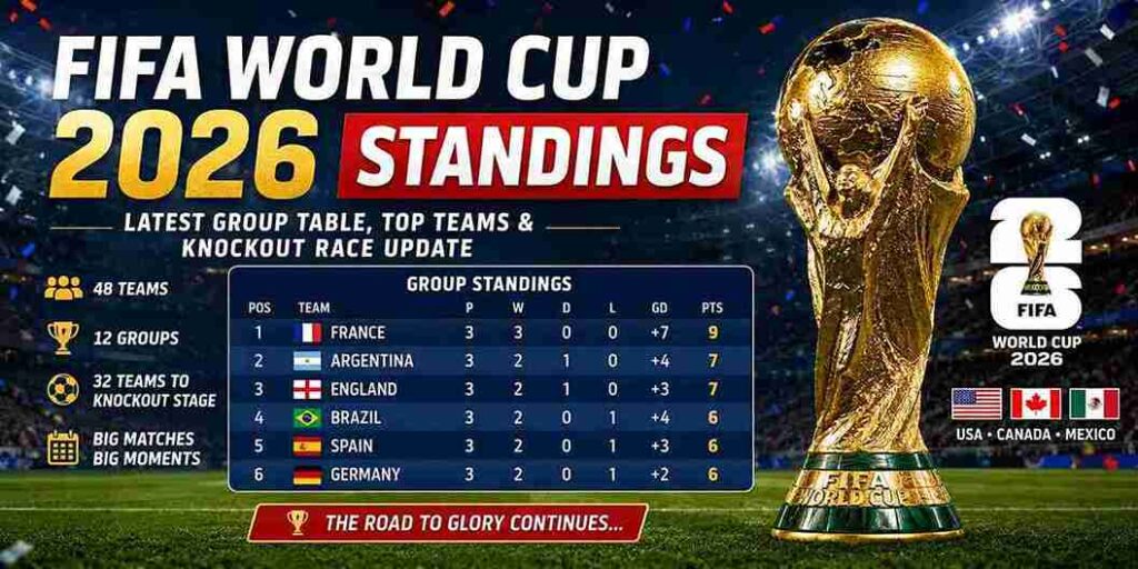 FIFA World Cup Standings