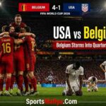 FIFA World Cup 2026: USA vs Belgium